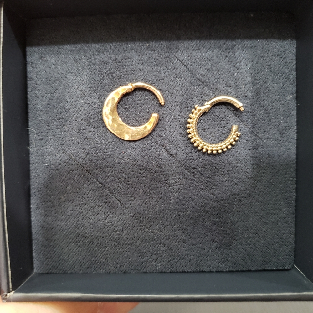 ❌SOLD both❌ Scylla & Maya gold septum clickers
